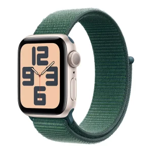 Apple Watch SE 2024 Сияющая звезда/зелёный / 130 - 200 мм
