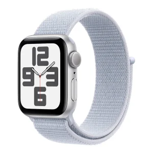 Apple Watch SE 2024 Серебристый/голубое облако / 130 - 200 мм